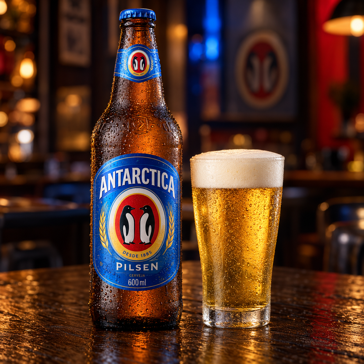 Cerveja Antarctica 600 ml